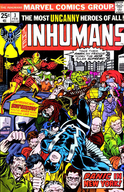 The Inhumans 1975 #3 Regular Edition - 7.0 - $12.00