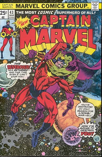 Captain Marvel 1968 #43 Regular Edition - 2.0 - $2.00