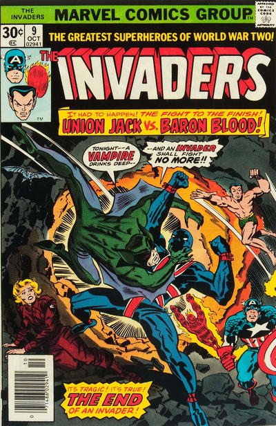 The Invaders 1975 #9 Regular Edition - 3.0 - $3.25