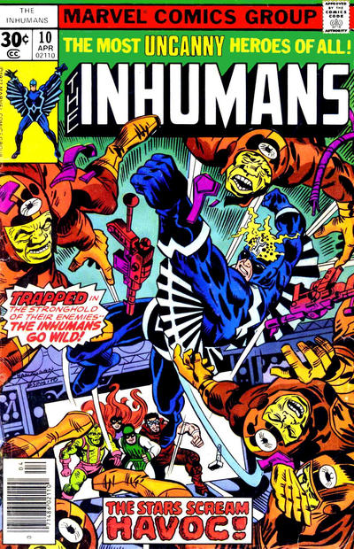 The Inhumans 1975 #10 - 7.5 - $8.00