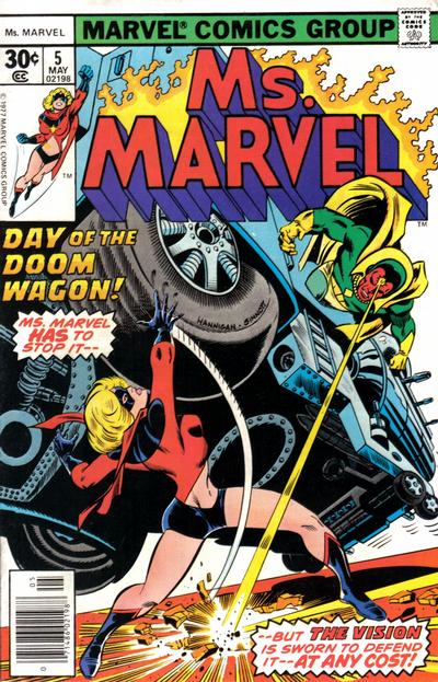 Ms. Marvel 1977 #5 - 5.0 - $7.50