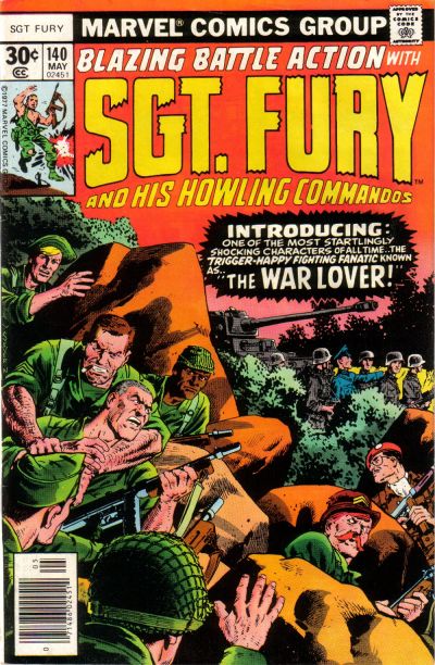 Sgt. Fury and His Howling Commandos 1974 #140 - 3.0 - $3.25