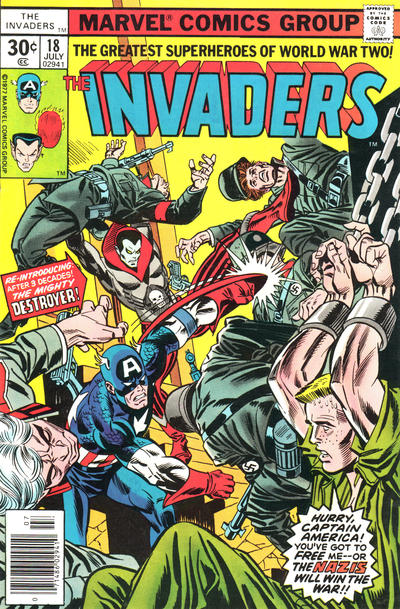 The Invaders 1975 #18 30¢ - 5.0 - $5.50