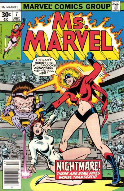 Ms. Marvel 1977 #7 30¢ - 7.0 - $11.50