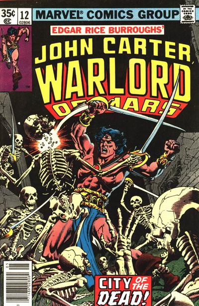 John Carter Warlord of Mars 1977 #12 - 6.0 - $6.75