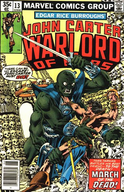 John Carter Warlord of Mars 1977 #13 - 8.0 - $9.00