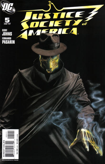 Justice Society of America 2007 #5 Alex Ross Cover - back issue - $3.25