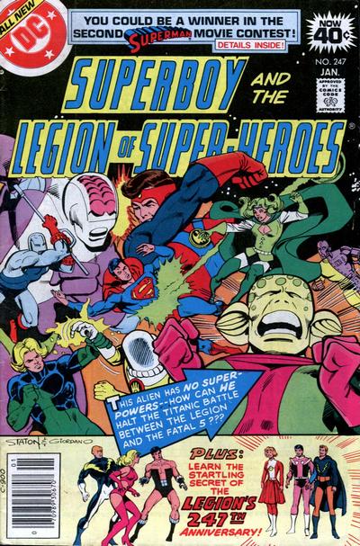 Superboy & the Legion of Super-Heroes 1977 #247 - 4.5 - $4.00