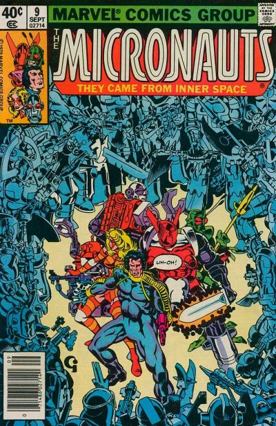 Micronauts 1979 #9 Newsstand ed. - back issue - $5.00