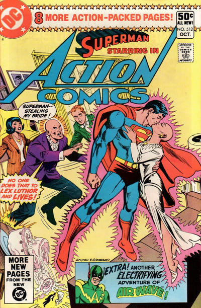 Action Comics 1938 #512 Direct ed. - 6.0 - $4.25
