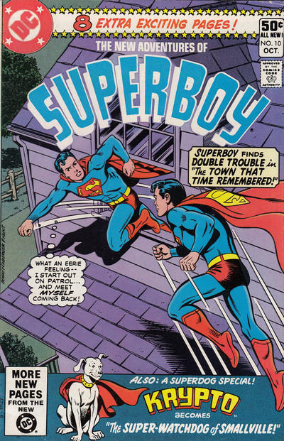 The New Adventures of Superboy 1980 #10 Direct ed. - back issue - $2.00
