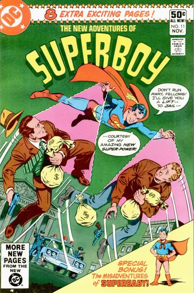The New Adventures of Superboy 1980 #11 Direct ed. - back issue - $1.50
