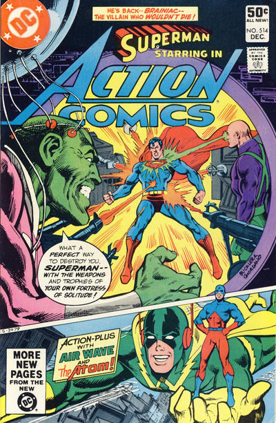 Action Comics 1938 #514 Direct ed. - 5.0 - $3.50