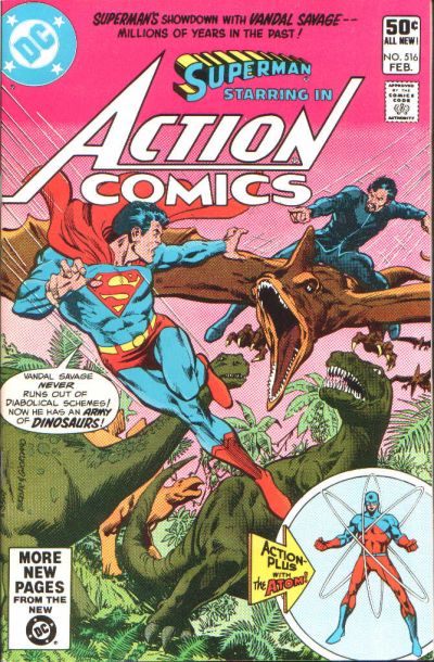 Action Comics 1938 #516 Direct ed. - 4.0 - $3.25