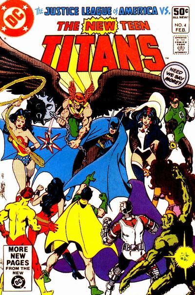 The New Teen Titans 1980 #4 Direct ed. - back issue - $2.25
