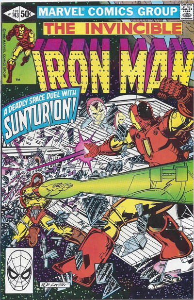 Iron Man 1968 #143 Direct ed. - back issue