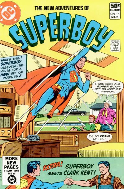 The New Adventures of Superboy 1980 #15 Direct ed. - back issue - $2.25