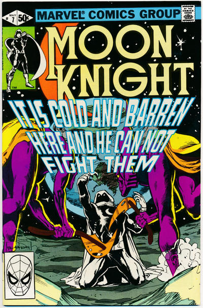 Moon Knight 1980 #7 Direct ed. - 5.5 - $5.50