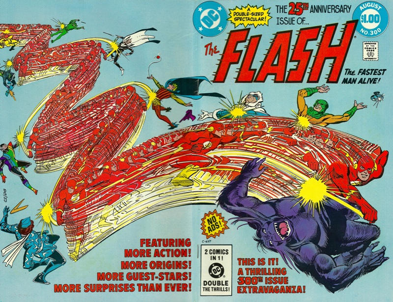 The Flash 1959 #300 Direct ed. - 3.5 - $3.00