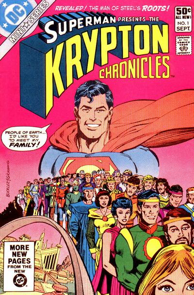 Krypton Chronicles 1981 #1 Direct ed. - back issue - $2.25