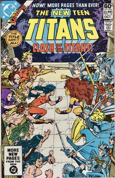 The New Teen Titans 1980 #12 Direct ed. - back issue - $3.00