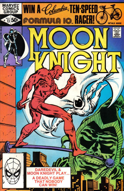 Moon Knight 1980 #13 Direct ed. - 7.5 - $10.50