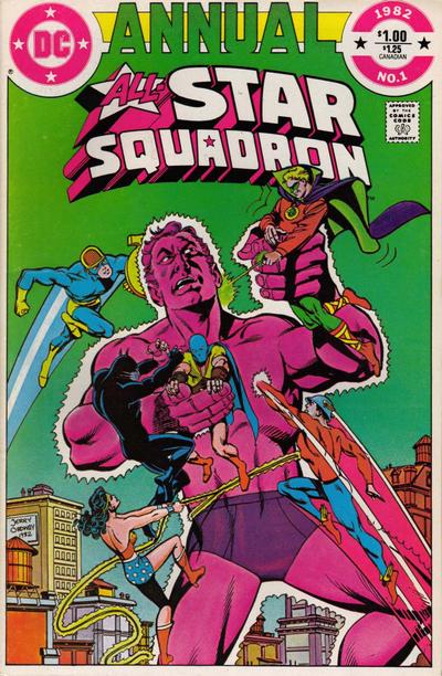 All-Star Squadron Annual 1982 #1 Direct ed. - back issue - $2.75
