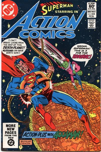 Action Comics 1938 #528 Direct ed. - 5.0 - $3.50