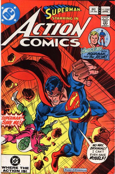 Action Comics 1938 #530 Direct ed. - 5.0 - $3.50