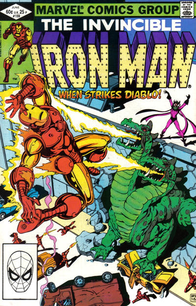 Iron Man 1968 #159 Direct ed. - back issue