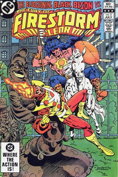 The Fury of Firestorm 1982 #2 Direct ed. - back issue - $2.50