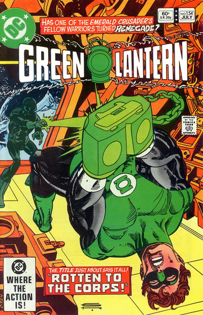 Green Lantern 1960 #154 Direct ed. - back issue - $3.00