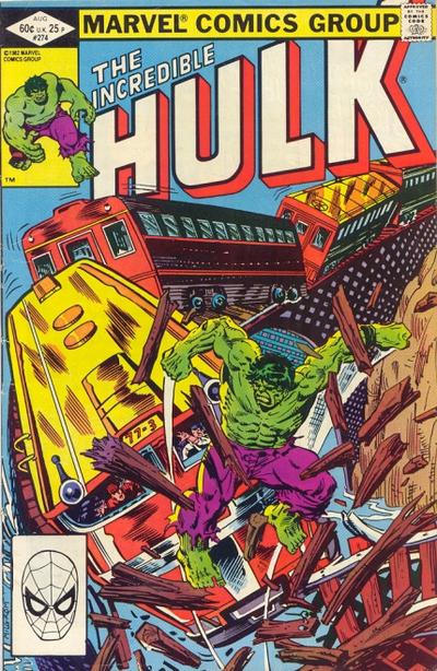 The Incredible Hulk 1968 #274 Direct ed. - 5.0 - $3.75