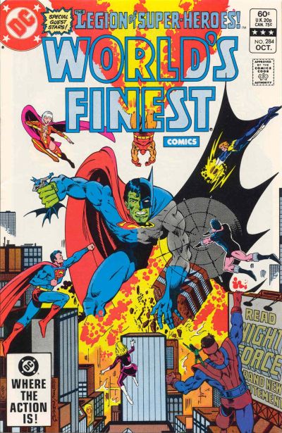 World's Finest Comics 1941 #284 Direct ed. - back issue - $2.25
