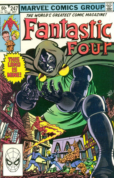 Fantastic Four 1961 #247 Direct ed. - back issue - $2.25