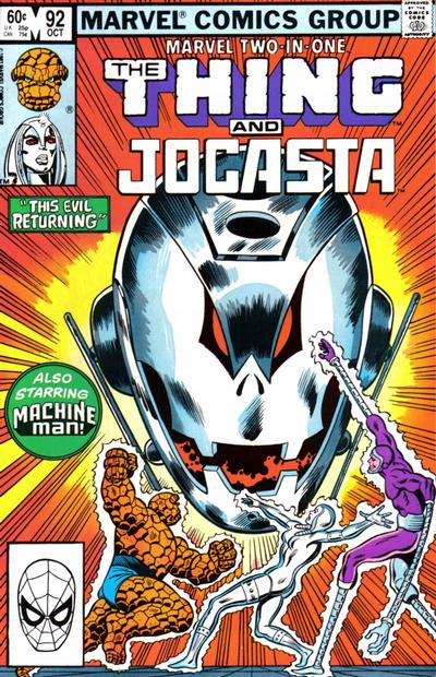 Marvel Two-in-One 1974 #92 Direct ed. - back issue - $2.00