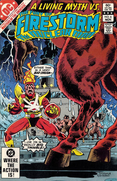 The Fury of Firestorm 1982 #6 Direct ed. - back issue - $2.00