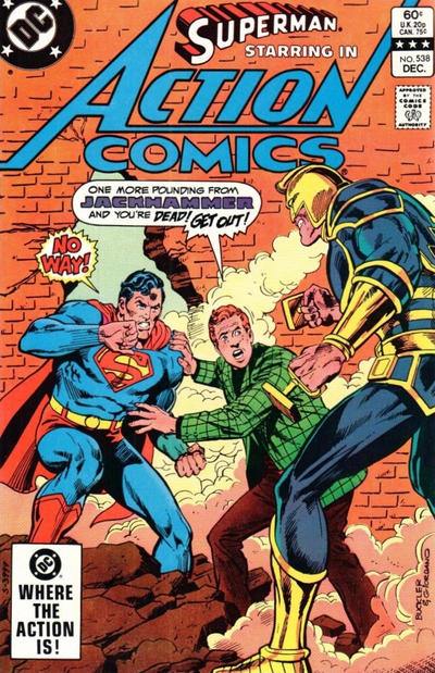 Action Comics 1938 #538 Direct ed. - 5.5 - $3.75