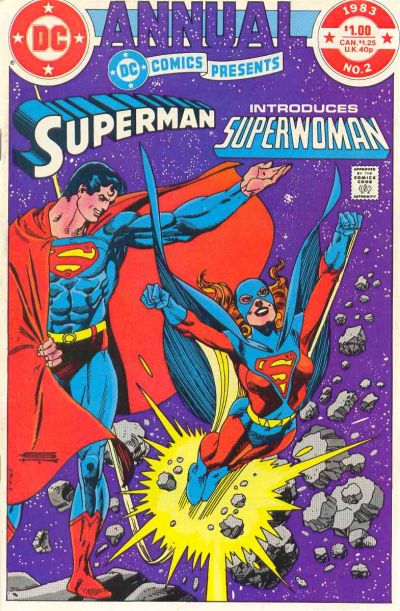 DC Comics Presents Annual 1982 #2 Direct ed. - back issue - $2.25