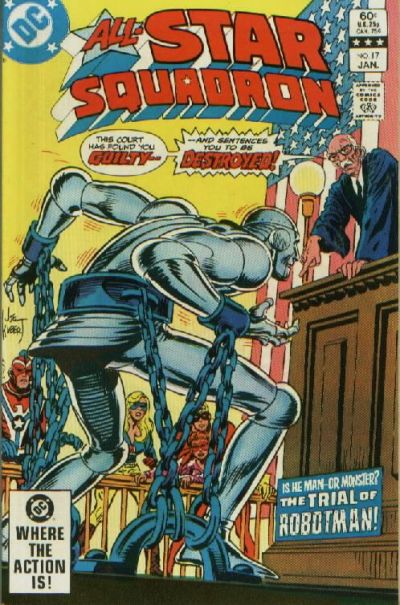 All-Star Squadron 1981 #17 Direct ed. - back issue - $2.75