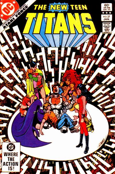 The New Teen Titans 1980 #27 Direct ed. - back issue - $3.50