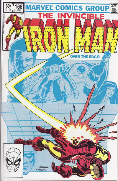 Iron Man 1968 #166 Direct ed. - back issue - $6.00