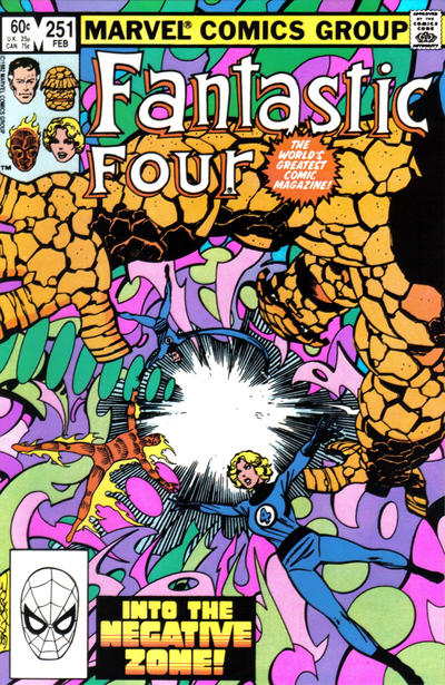 Fantastic Four 1961 #251 Direct ed. - back issue - $2.75