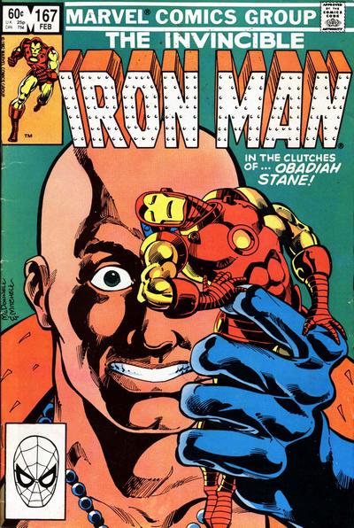 Iron Man 1968 #167 Direct ed. - back issue