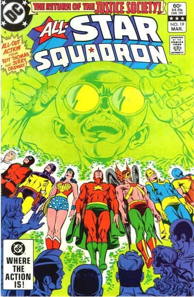 All-Star Squadron 1981 #19 Direct ed. - back issue - $2.50
