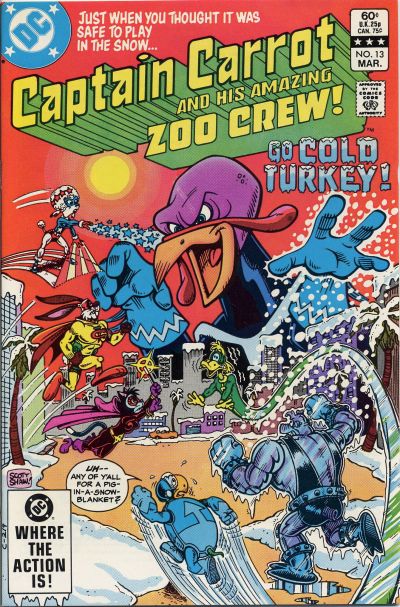 Captain Carrot and His Amazing Zoo Crew! 1982 #13 Direct ed. - back issue - $3.25