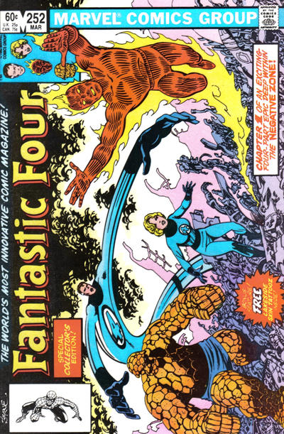 Fantastic Four 1961 #252 Direct ed. - back issue - $1.75