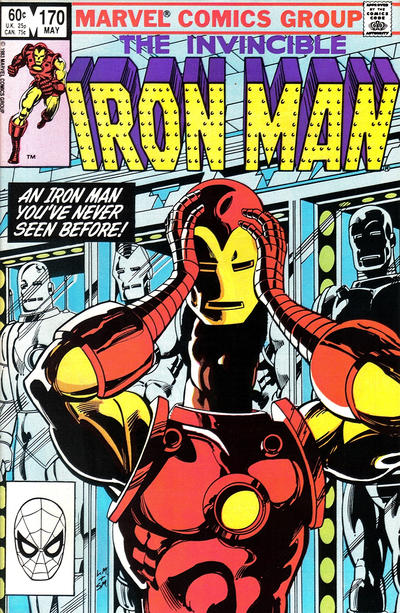 Iron Man 1968 #170 Direct ed. - back issue