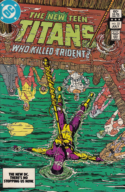 The New Teen Titans 1980 #33 Direct ed. - back issue - $2.50