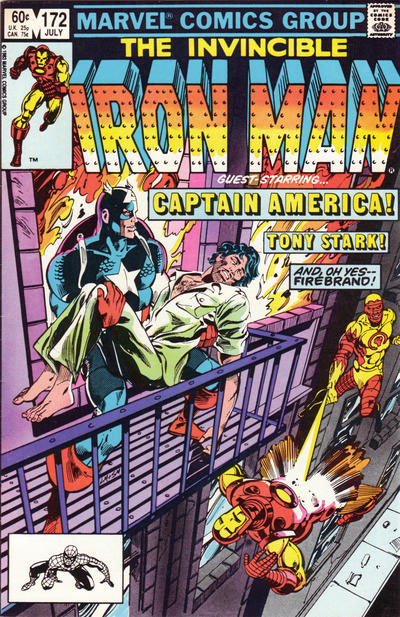 Iron Man 1968 #172 Direct ed. - back issue